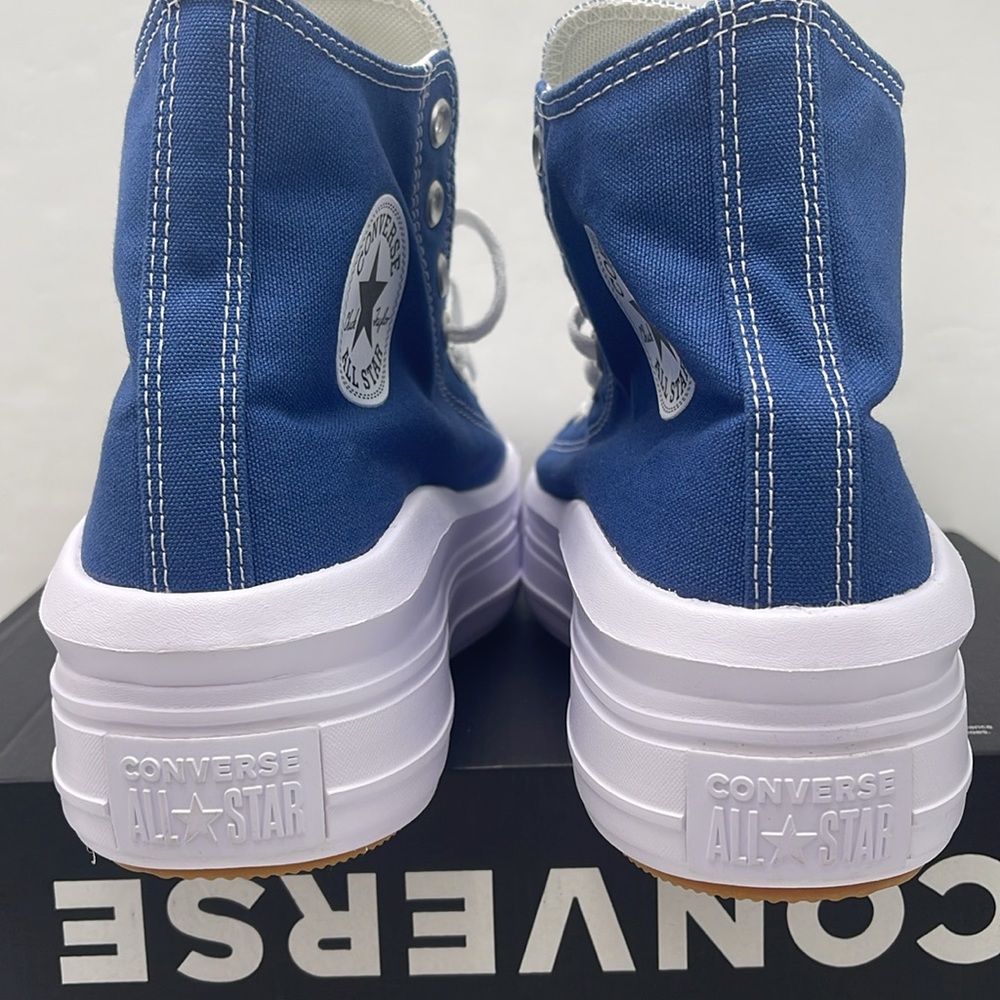 Converse WMNS High-Top Platform Sneakers A09395C
CTAS MOVE HI
ARMOR BLUE/WHITE - Picture 13 of 16